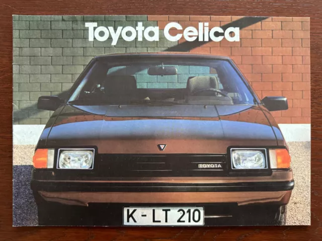 Prospekt / brochure Toyota Celica MY 1982