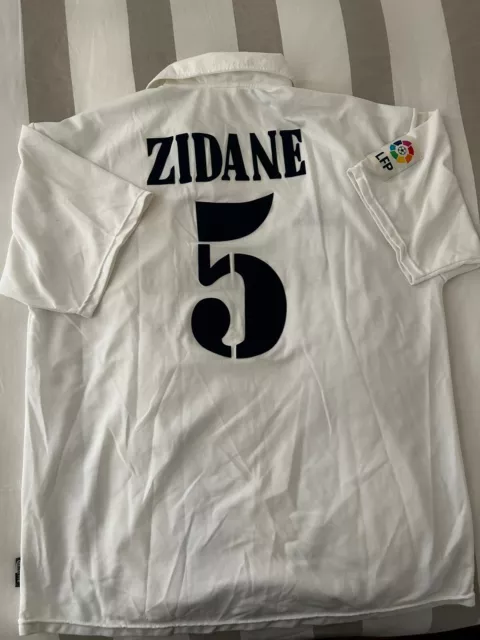 Real Madrid Adidas Zidane Maglia Home Jersey Maillot Trikot Shirt 2002-2003 2