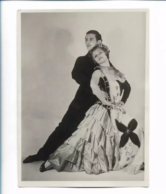 C4635/ Gitta and Brady Artists Dance Dancers Varieties 1935 Photo 15.5x11.5cm