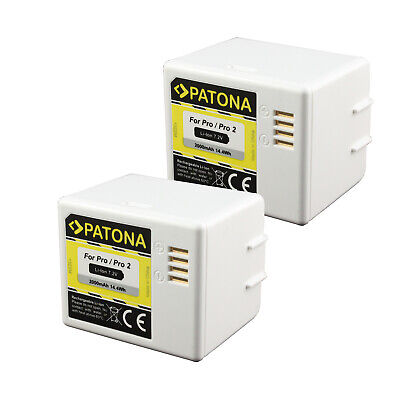 2x Batterie Patona 2000mAh Batterie LI-ION pour Arlo Pro 2