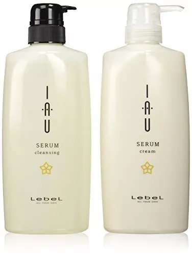 Lebel Io Serum Shampoo 600mL & Cream Treatment 600mL Set Lebel iau SERUM