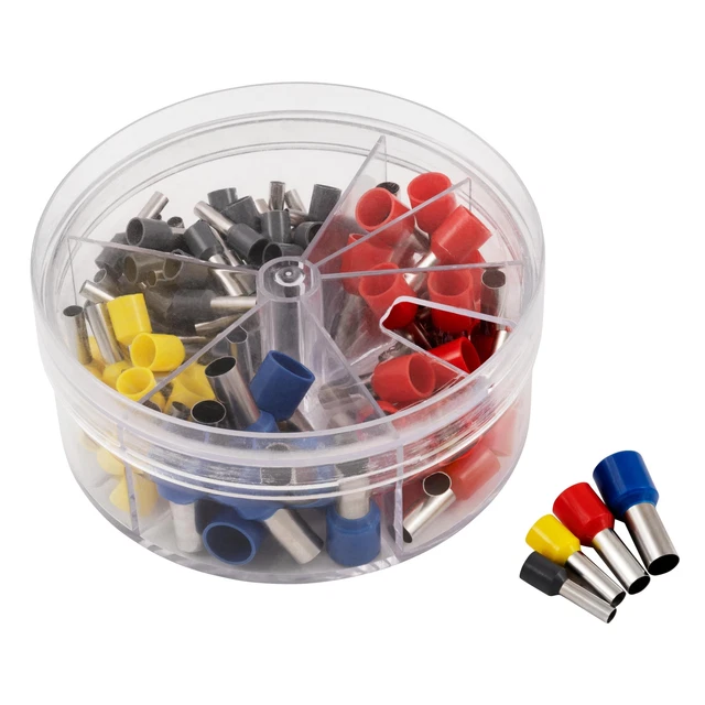 Jagwire Endkappen-Set – 100-teilig, Schwarz, 4 Mm, Für Brems- & Schaltzüge