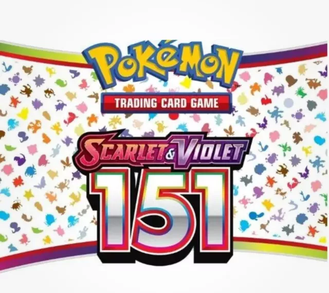 Scarlet & Violet:  Pokemon 151 - Single Cards: Pick a Card and Complete Your Set