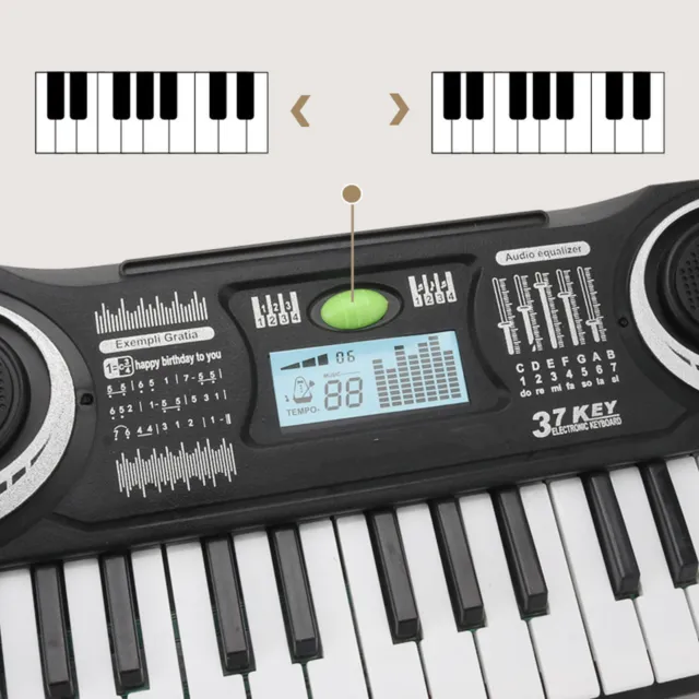 (Type 2)37 Keys Piano Keyboard For Kids Portable Mini Digital Electronic