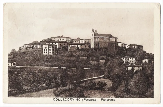 Abruzzo - Pescara - Collecorvino - Panorama - F.p. Viaggiata - 1933.