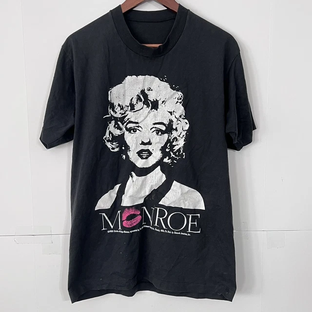 VINTAGE 80S 90S Fruit Of The Loom Shirt Marilyn Monroe Pre-shrunk 