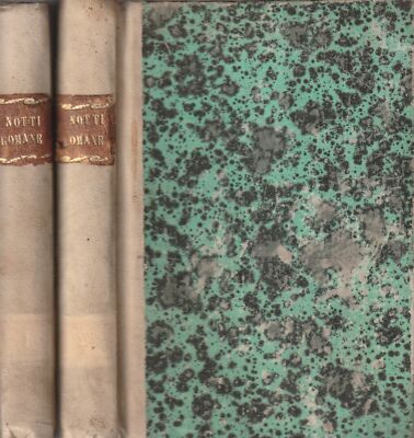 LETTERATURA ALESSANDRO VERRI LE NOTTI ROMANE 1837 7 INCISIONI COMPLETO ROMANZO 
