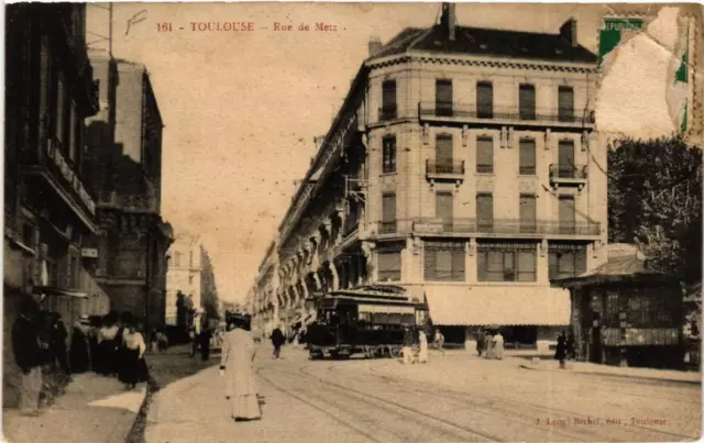CPA AK TOULOUSE Rue de Metz (612018)