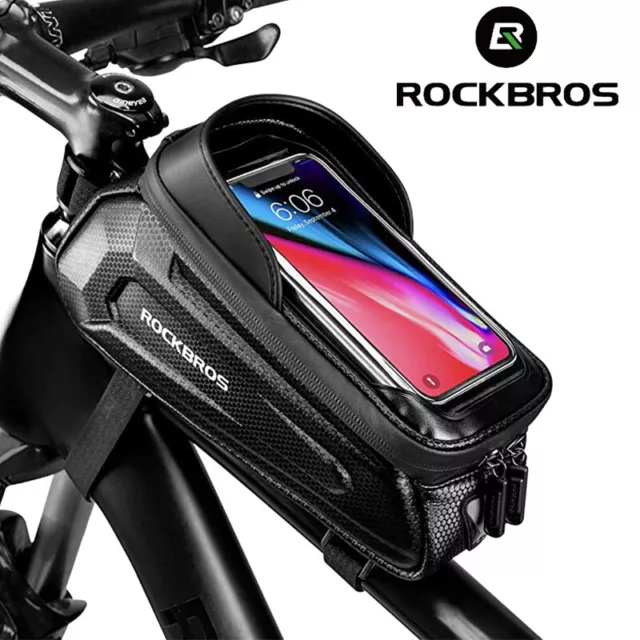 RockBros Frame Bag Mobile Phone Pannier Cycling Phone Holder  6.5inch Rainproof