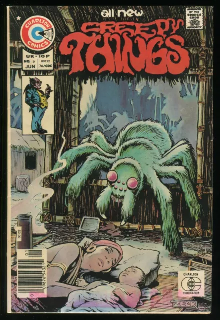 Creepy Things 6 Comic Horror Anthology Demon Vampire Spider Monster Dinosaur WW1