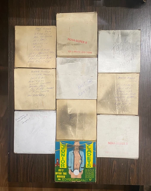 Lote de 10 carretes vintage de colección de películas gay para adultos súper 8 mm