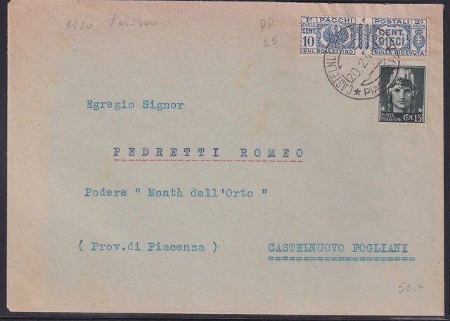 Storia Postale Italia Regno 1928 Cartolina da Milano a Vercelli