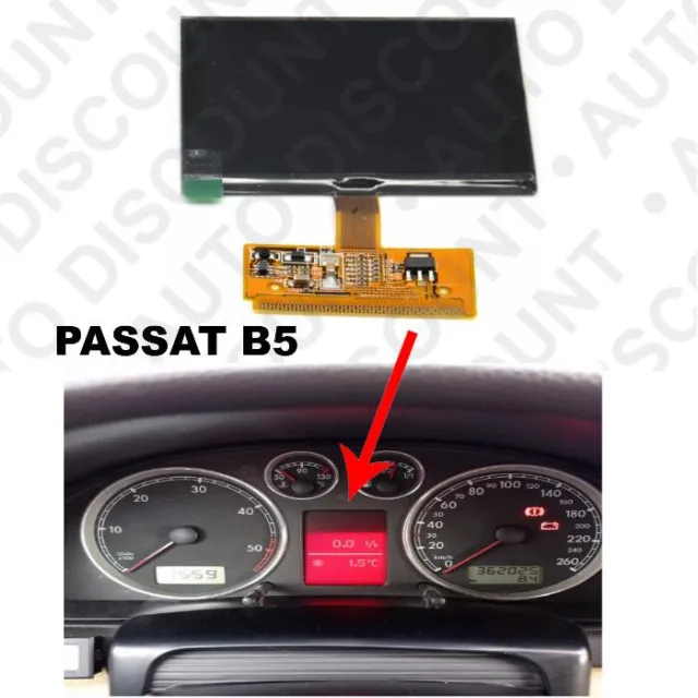 Ecran LCD POUR COMPTEUR VW PASSAT B5