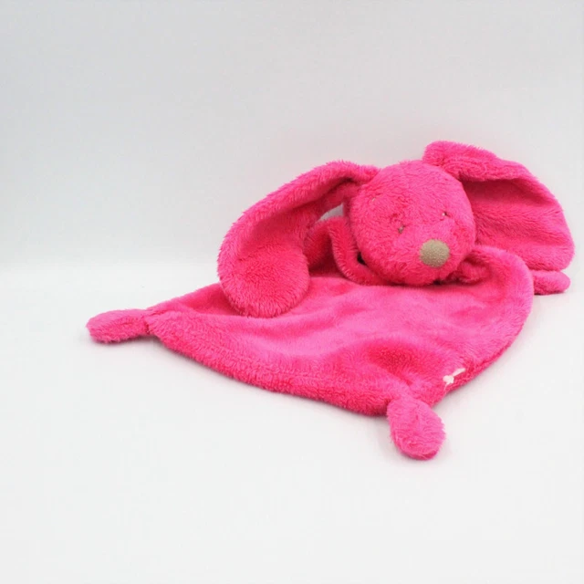 Doudou plat lapin rose fluo SIMBA TOYS KIABI - 23679