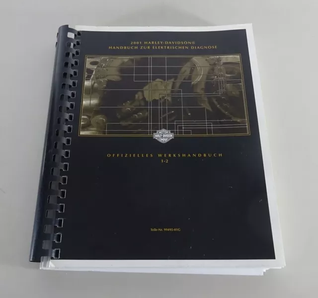 Diagnosehandbuch Harley Davidson XLH/DYNA/SOFTAIL/FLT Modelle 2001 Band 1