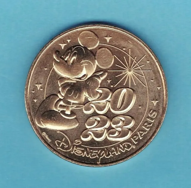 Medaille  Jeton  Touristique  Monnaie  De  Paris  Disneyland   2023