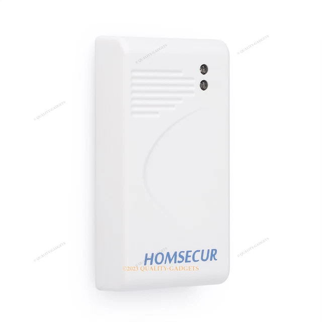 Rilevatore di vibrazioni radio HOMSECUR rilevatore di rottura vetro per sistema di allarme 433 MHz con Mar