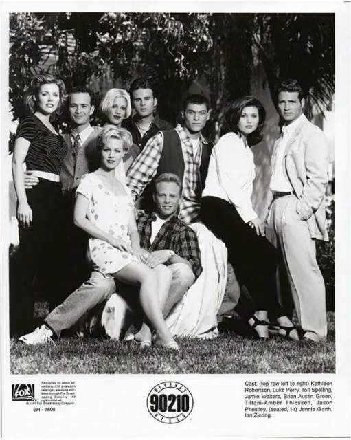 Beverly Hills 90210 1995 Original Cast  Luke Perry Jennie Garth Tori Spelling