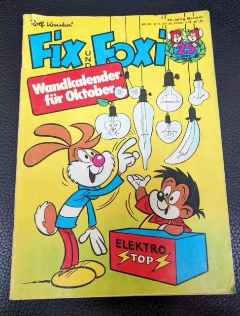Gevacur Comic - Rolf Kauka: Fix und Foxi Band 41 - 25.Jahrgang