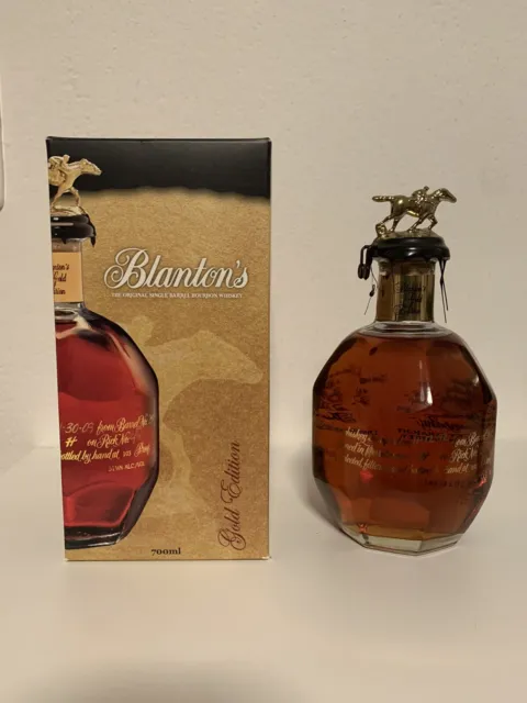 Blanton‘s Gold Edition, Single Barrel Bourbon Whiskey, 700ml,  51 ,5% Vol.
