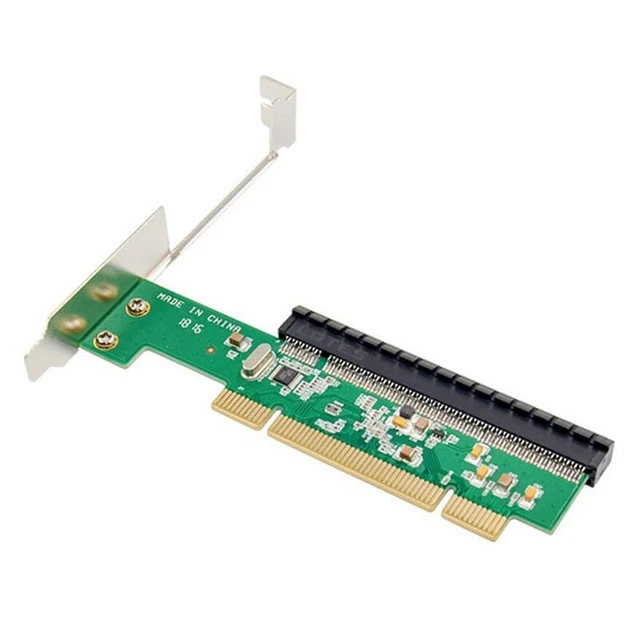 Rouge - Câble adaptateur PCI express vers PCI, carte riser mini PCI E x1 vers x16