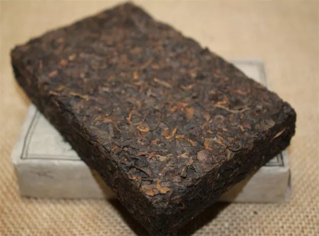 Pu-erh Tea 250g Long History Brick Ripe Puer Tea Jujube Flavor Puerh Black Tea