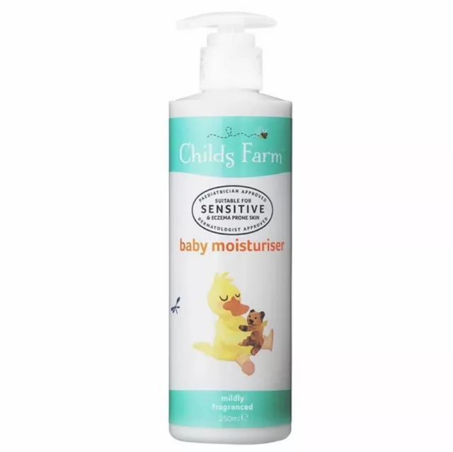 Childs Farm Baby Moisturiser Cocoa & Shea Butter 250ml Sensitive Skin / Eczema