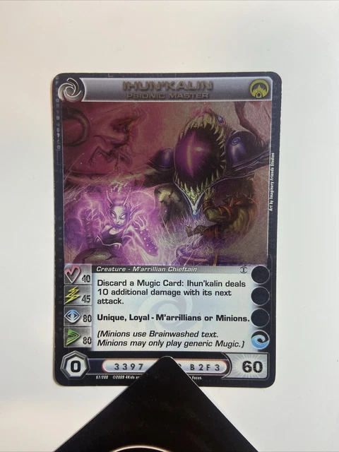 Chaotic Card Ihun’kalin Psionic Master