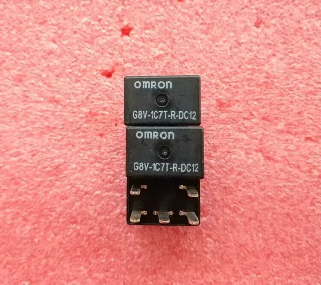 10pcs Micro Automotive Relay 12V OMRON G8V-1C7T-R-DC12 G8V1C7TRDC12