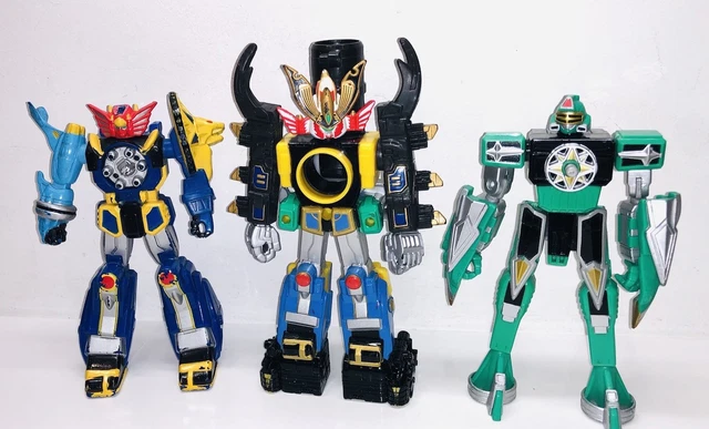 Megazord Power Rangers Ninja Storm Samurai Star Deluxe Bandai 2003