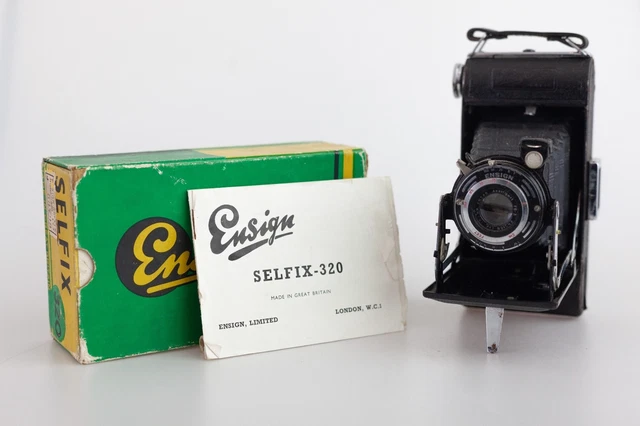 カメラ Ensign SELFIX 320 MADE IN ENGLAND Vintage Ensign Selfix 820