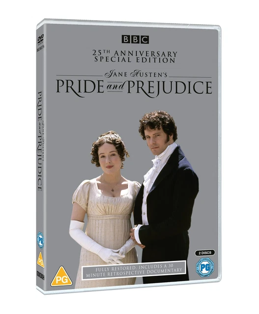 PRIDE AND PREJUDICE (DVD) Barbara Leigh-Hunt Christopher Benjamin David ...