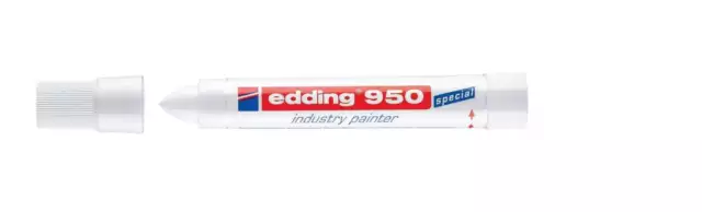 Edding 950 Spezialmarker industry painter - 10 mm, weiß
