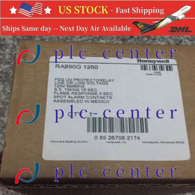 New Sealed Honeywell RA890G 1260 Protectorelay Flame Relay RA890G1260