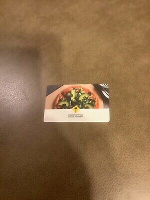 $50 Physical Gift Card For California Pizza Kitchen (Mail Delivery Only)