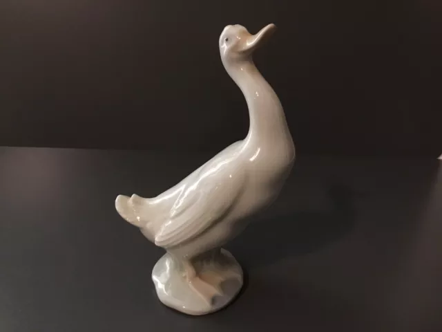 VINTAGE Lladro Nao Porcelain Figurine Goose / Duck, Handmade In Spain ~ Daisa