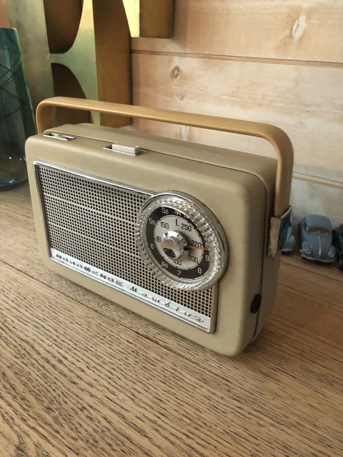 Radio Transistor Vintage Bluetooth année 1965 Marque: Nordmende (Germany)
