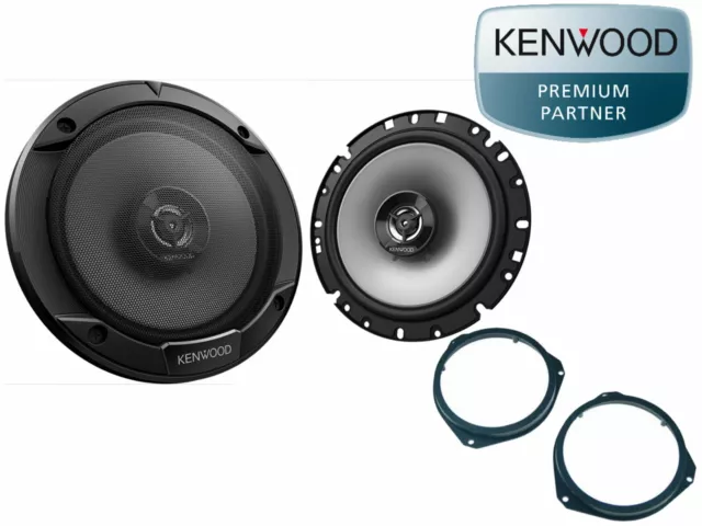 Kenwood passend für  Opel Corsa D E Lautsprecher Boxen Set Tür Vorn 300 W