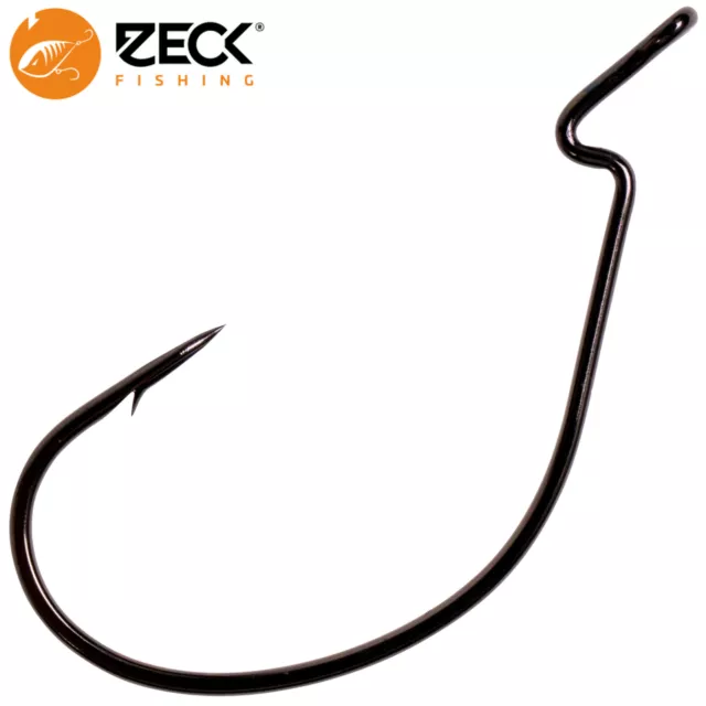 Zeck Offset Wide Gap Hook - Haken, Angelhaken, Raubfischhaken, Einzelhaken