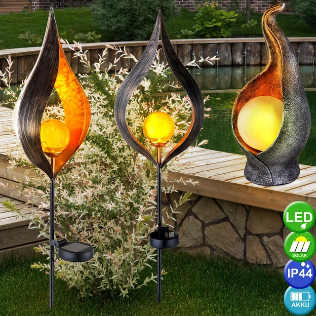 Lanterne Solaire Tournante Jardin - Projecteur LED Rotatif Étanche | Décoration Extérieure Auto-Alimentée