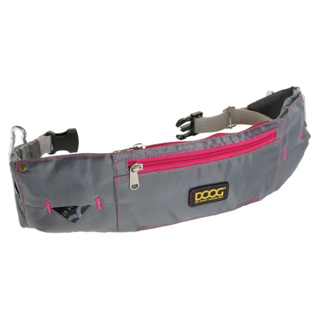 DOOG Ceinture de Walkie Standard Gris/Rose, Nouveau