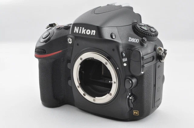 Nikon D800 36.3MP FX Digital Camera Body Low Shutter Count [Near Mint]