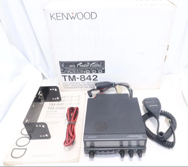 Kenwood TM-842トランシーバー 430/1200MHz Kenwood TM-842トランシーバー 430/1200MHz