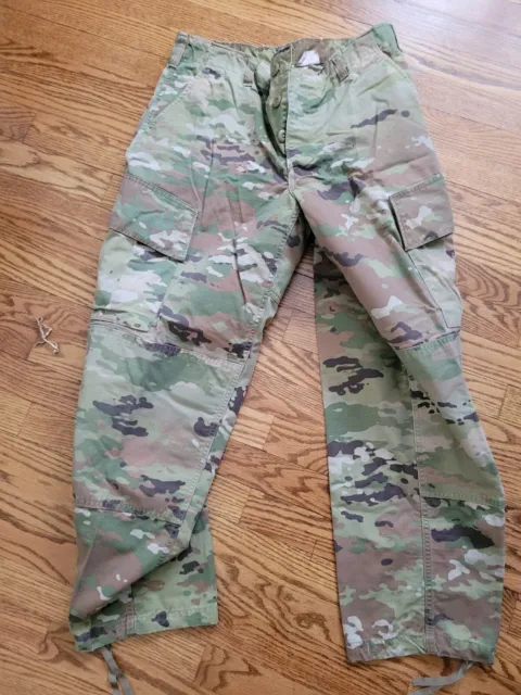 US Army Military Combat Uniform Trousers Pants Multicam OCP Medium Short Camo