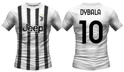 Maglia Dybala Juventus bianconera Ufficiale 2021 Paulo Juve 10 Joya 2020-2021 Adulto Ragazzo Bambino Home 