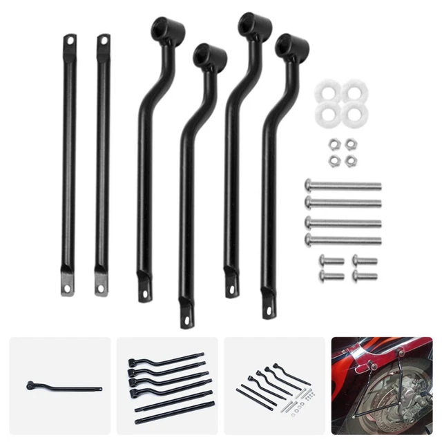 Support De Sacoche De Selle Pour Yamaha XSR 900 2022-2023 - Tuyau En Fer Soudé 16 Mm, Anodisation Dure - 8