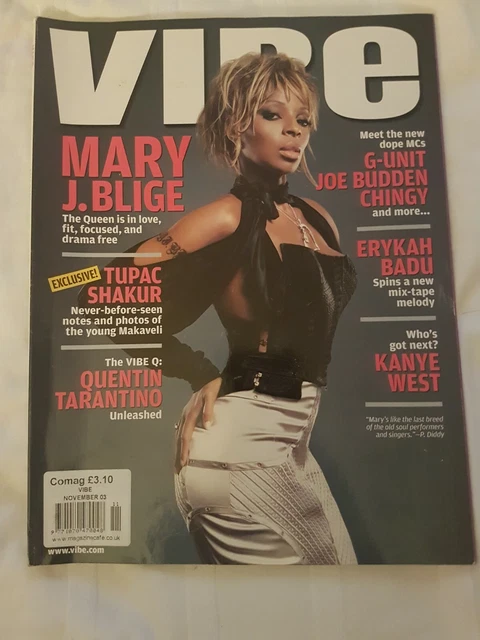 VINTAGE VIBE MAGAZINE 1995 Feb Mary J Blige Too Short Barry White