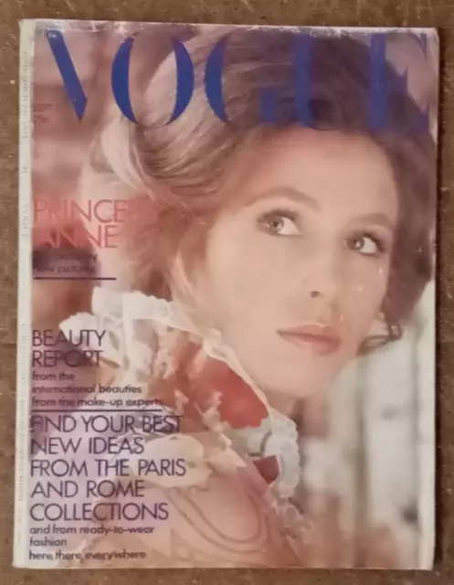 Vogue September 1971 - Princess Anne, Patti Boyd, Penelope Tree