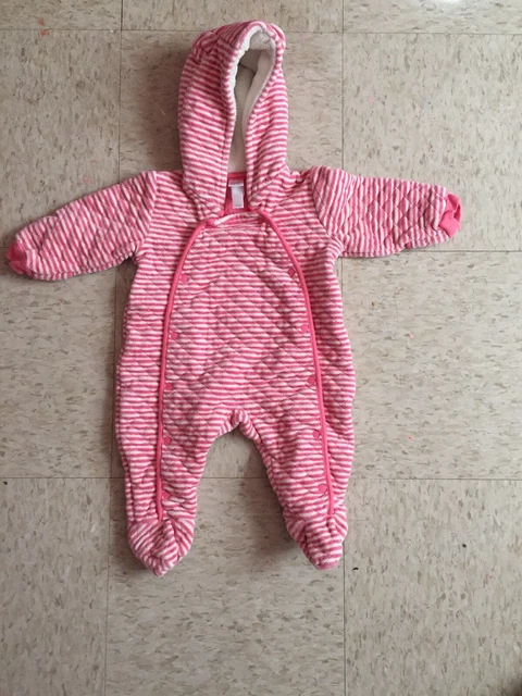 Nordstrom Baby Girl Infant Snowsuit Size 6 Months