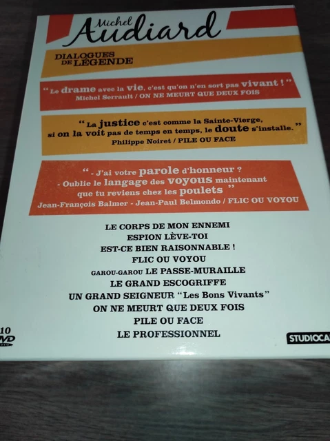 * Coffret 10 dvd Michel Audiard  ( Les 10 DVD SONT NEUF SOUS BLISTER) 3